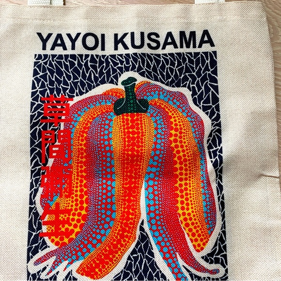 Handbags - YAYOI KUSAMA ORANGE TOKYO PUMPKIN FOREVER BAG